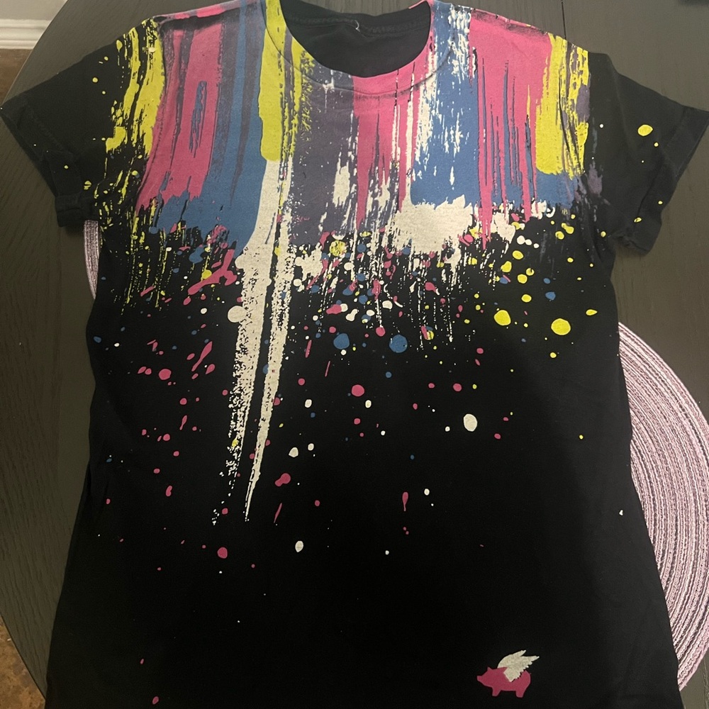Glamour kills splatter t-shirt